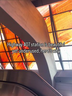 Highway 407 station is a beaut. Let me know what stations I should cover next! #ttc #toronto #subway #ttc #unionstation