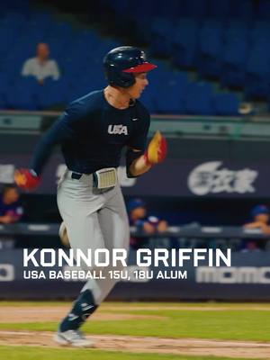 "USA Baseball has really put Konnor on the map." Ahead of Konnor Griffin's MLB debut tonight, we spoke to the young star's dad about what Team USA means to him and his son.