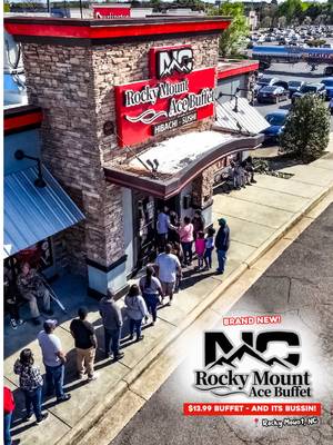 🗣️$13 All You Can Eat - Rocky Mount, NC! 🤐🦞  Is this a Rocky Mount best kept secret? If you’re looking for a spot with more options than your ex has excuses, this Seafood, Sushi, and Hibachi buffet is a HIT. From the fresh-rolled sushi to the live hibachi grill and a seafood spread that doesn’t quit—we quickly learned why the line of people waiting on a table spewed outside. Whether you’re a crab leg connoisseur or a hibachi fanatic, you need to bring your appetite (and maybe some stretchy pants)! ENOUGH said, your turn to get 🅃🅁🄰🄿🄿🄴🄳!  PROTIPS: 😍 The All You Can Eat Hibachi is AMAZING! 🤟🏽 Lots of AYCE Sushi Roll Options  🚙 About a 50 minute drive from Raleigh 🤪 Weekends it gets packed!  🚨 Open 11am - 9:30pm Mon-Sun PRICING: Lunch Buffet $13.99 Dinner Buffet $18.99 Weekends Buffet $21.99 Weekends specials: AYCE Snow Crab Legs!🦀🦀🦀 ••••••••••••••• 📍 @rockymountacebuffet         1457 Benvenue Rd, Rocky Mount, NC        252-908-8886 ••••••••••••••• #nccheck #nctiktok #rockymount #northcarolina #visitnc      
