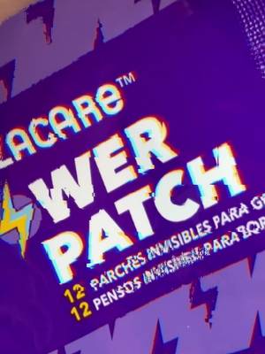El power que tu piel necesita: POWER PATCH ultraligero e invisible. 💜⚡️💥