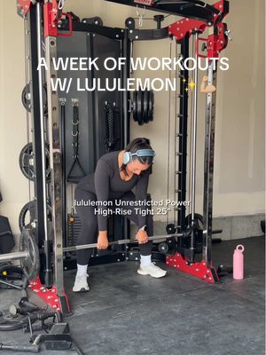 The goal is strength and longevity✨🥹💪🏼 @lululemon #aweekinmylife #postpartumfitnessjourney #lululemoncreator #ad