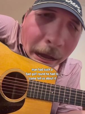 selfishly i hope he plays some more bad golf  #zachtop #traditionalcountry #countrymusic #zachtopfan 