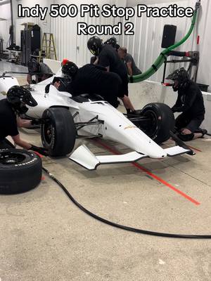 Another round of pit stop practice for the #23 crew! @indycar @Dreyer & Reinbold Racing #indy500 