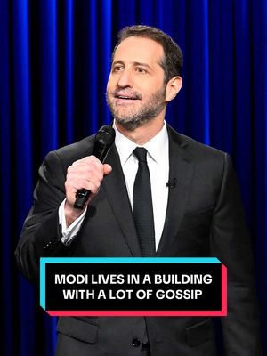 @Modi lives in a building with a lot of gossip 🤣 #FallonTonight #StandUp #Modi