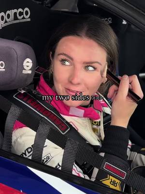 a girly girl & driver at the same time 🙂‍↕️💗🏁