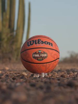 From the 602 to the 317, the Evo NXT is ready to take the court as the Official Basketball of the NCAA® Final Four®. Shop the Evo NXT today, available at Wilson.com. 🏀 - - #WilsonBasketball #BondedByBall #FinalFour #MarchMadness #CollegeBasketball 