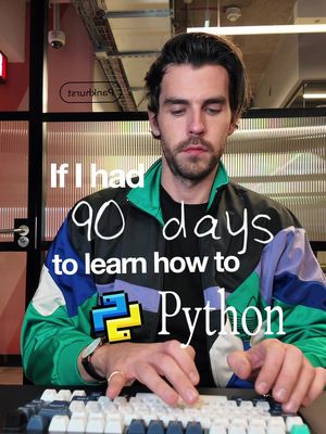 Disappear and learn to Python in 90 days 👾