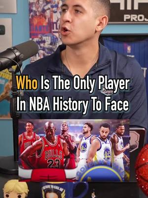 THE ONLY NBA PLAYER TO FACE THE 72-10 BULLS AND 73-9 WARRIORS IN NBA HISTORY! 🤯 #fyp #NBA #History #bulls #warriors 