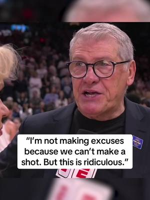 Geno Auriemma had this to say on the officiating in the Final Four. #finalfour #wbb #espnw 