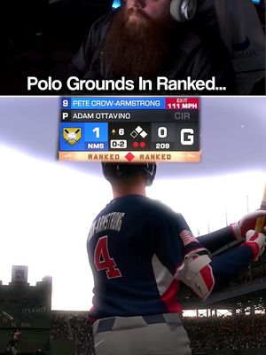 Polo Grounds Player Rage Quits! Love to see it! #mlbtheshow #mlbtheshow26 #MLB #baseball #fyp 