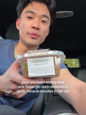 Yo the Erewhon garlic miracle noodle girl might be way too niche