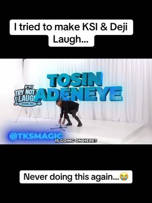 Will delete soon I’m too embarrassed… #magician #fail #ksi #deji 