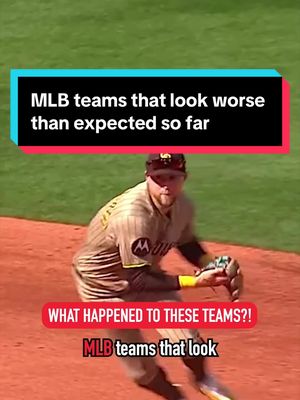 MLB teams that look worse than expected so far #mlb2026 #mets #redsox #whotesox #baseballszn