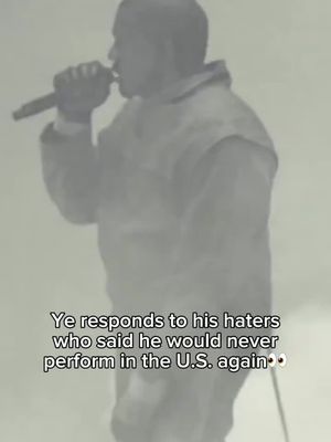 Follow @Bars if you love Ye❤️ Ye had 80,000 people singing "Heartless" with him at SoFi Stadium 🤯 "That's what 80,000 people sound like ladies and gentlemen... they said I'd never be back in the states. Two sold-out concerts." 🎥: @ye #kanyewest #travisscott #ye #fyp #viral 