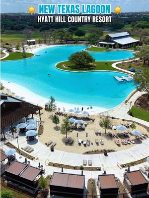 Texas has a NEW lagoon! 🌊 Kayak, paddleboard, relax, and float the lazy river at @Hyatt Hill Country Resort. Perfect Texas getaway idea ☀️ #texassummer #lagoon #lazyriver #texascheck #texastravel 
