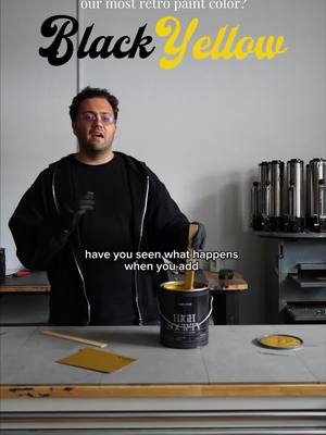 Have you seen a Black-Yellow paint color? ⚫️🟡
