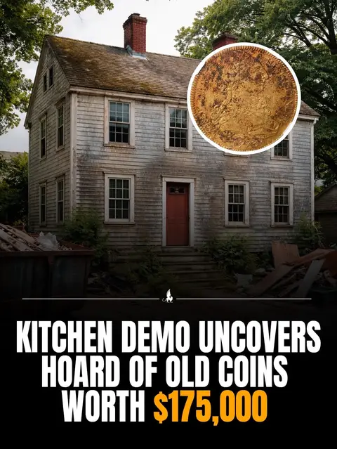 A couple renovating their home in Marblehead, Massachusetts made the discovery of a lifetime.  Hidden beneath their kitchen floor was a hoard of 82 coins buried for over 200 years.  The coins dated from 1726 to 1814 mostly minted across the Spanish Empire. In 2023 the Marblehead, MA Hoard was sold for a staggering $175,000.