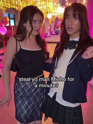 Don’t tell Kitty but I stole her man Minho 🤭 XO Kitty cast me on the next season if you wanna stir some drama 😉  XO Kitty now streaming on @Netflix 