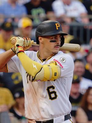 Konnor Griffin in slow motion. #konnorgriffin #MLB #pirates #baseball #debut 