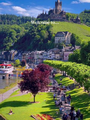 One of the most beautiful fairytale towns in Germany 🇩🇪😍 #fairytale #germany #moselle