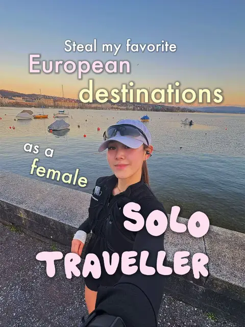 European cities I loved as a female solo traveller💗 If you’re planning for your solo trips in Europe, these are the ones that felt easy to navigate, safe to exist in, worth the experience, and genuinely fun even without company. Save this for later🩷 #solotravel #femalesolotravel #europetravel 