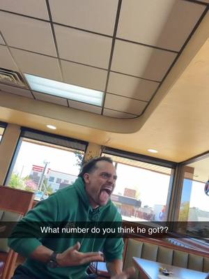 So what number do you think he got?? #67 