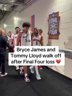 The season ends with Arizona heading to the locker room after blowout loss to Michigan in the Final Four.