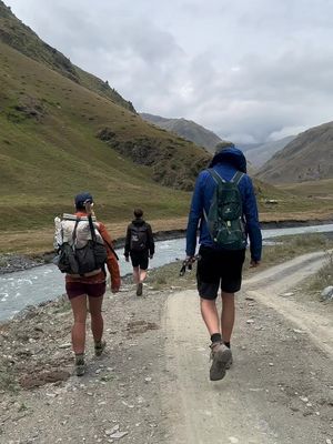 Day 909 & 910 of my walk around the world 🌏🇬🇪 #georgia #Hiking #adventure #travel #backpacking