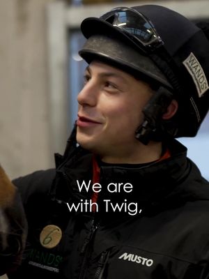 "I owe him everything" ❤️ Twig and @Bmorg99 have such a special bond together. After finishing 10th last year, their Grand National dream is alive 🙌 #horseracing #jockey #aintree #GrandNational 
