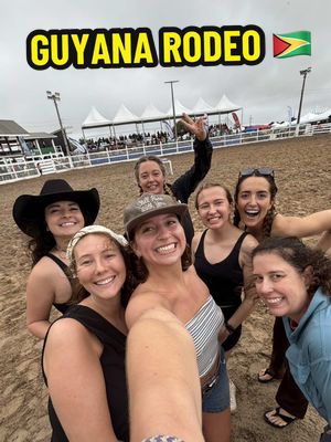 i love convincing random people to do random things with me.. like the Guyana rodeo 🇬🇾🤠 #guyana #rodeo #lethem 