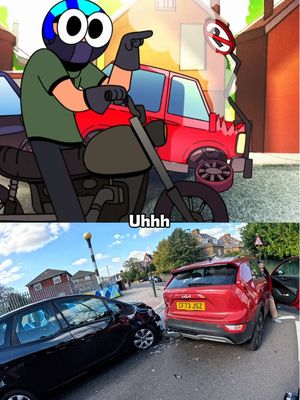 You can’t park there - the animation vs the real thing ✅🌚 We may have exaggerated a few things in this one.. not sure 🤔 Say hi if you see me whizzing around 🖤 Animated by @Zac Harding  Love you x . #harveyridesbikes #harvey #cantparkthere #london #animation 