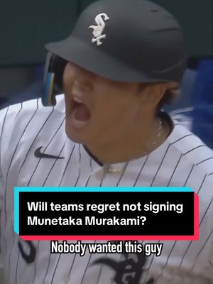 Will teams regret not signing Munetaka Murakami? #MLB #munetakamurakami #chicagowhitesox #baseballszn #japanesebaseball