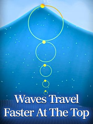 Why do objects travel with waves? We're taught waves only transfer energy, not material, but objects wash ashore all the time. How does this work? #veritasium #Science #physics