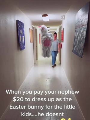Best Easter bunny ever 😂 (🎥:@sutherndesignsbydinah) #easter 