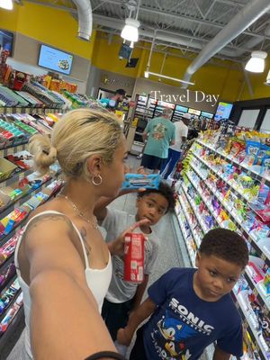We love a good family road trip. Happy Easter everyone .. the brother is Jasper . Backstory when we first met he asked them to be cousins. After we went to visit them for his birthday he said I don’t have brothers so now they’re my brothers 🫶🏽 #travelday #travelvlog #MomsofTikTok #diml #family 