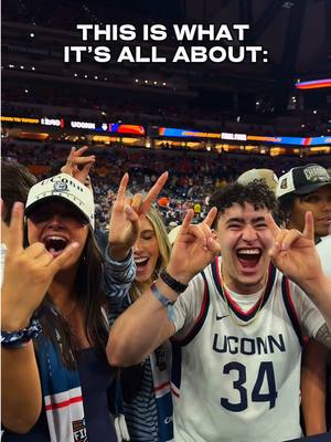 Being a sports fan >>> everything else. 🙌 The men’s semifinals in Indianapolis brought all the action, with UConn and Michigan punching their ticket to the National Championship game. 🏀 For 150 years, our partners at Lilly have been chasing the next breakthrough in medicine so that we could enjoy 150 Years of Everything Else – like cheering on our favorite teams in a crowd of 70K+ people. 👏 #ad #LillyPartner 
