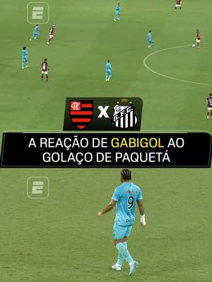 Lucas Paquetá anotou um GOLAÇO em Flamengo x Santos, e o Gabigol reagiu assim... O Flamengo venceu o Santos por 3 a 1 neste domingo (5), no Maracanã, pela décima rodada do Brasileirão. O resultado é uma recuperação e um reencontro da equipe com o triunfo depois da goleada por 3 a 0 sofrida para o Red Bull Bragantino no meio da semana. #flamengo #santos #brasileirao