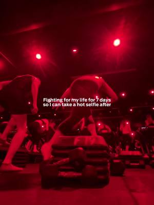 The REAL reason we sign up for Hell Week. 😉 7 classes. 7 days. 🔥 April 13th -19th. Sign up and get ready for the heat. #Barrys 
