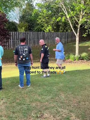 Dad egg hunt 😂 (🎥:@abby♡☻✿) #easter 