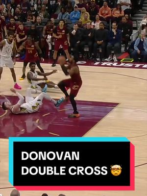😳 Ever seen a crossover drop TWO defenders?! #LetEmKnow #Cavs #DonovanMitchell #NBA 