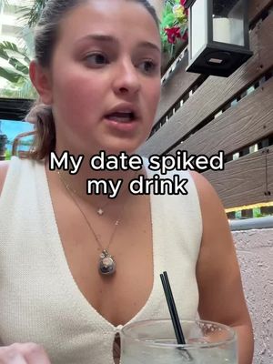 My date spiked my drink!! With InvisaWear, just two clicks alerts five family members/friends and optionally 911. Stay safe!!   #fyp #safety 