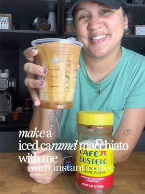 did this just become a new series? I think so, what other coffee shop favorites do you wanna see me recreate?  • Grab a bag of my coffee beans La Tazita or Fancy pero Chill (or a sample pack) at thecafecitocorner.com • You can find ingredients and recipes for all videos on Patreon and you can shop all my favorites from syrups and sauces to coffee cups and coffee bar trinkets (links in bio) • disclaimer to all: we all have different taste buds and what I like you may not(and that’s okay). Play around with the recipes and make it to your liking 🤎 #instantcoffee #cafebustelo #starbucks #caramelmachiatto #icedcaramelmacchiato 