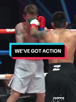 HE’S ALL GAS AN NO BRAKES 😮‍💨 MARK MAGSAYO WON’T BACK DOWN‼️ #ZuffaBoxing05