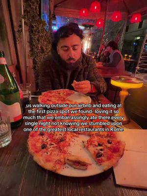 Trentaquattro Roma 🍕best pizza I’ve ever had 😭 #pizza #rome #roma #italy 