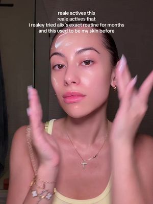 @reale actives @Alix Earle @Dermatologist | Dr. Mina I’m ur biggest fan #relatable #fyp #dallascontentcreator #acne #alixearlegrwm 