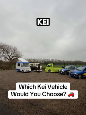 Which Kei Vehicle would you choose?  Let us know in the comments!  #thecarzoo #import #keicar #keitruck #keivan 