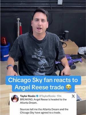 ANGEL REESE HAS BEEN TRADED TO THE ATLANTA DREAM AND CHICAGO FANS ARE IN SHAMBLES 😭 #WNBA #basketball #chicago #atlanta #angelreese @betrrizzo 
