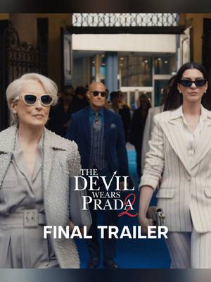 Watch the new trailer for The Devil Wears Prada 2 with original song “Runway” performed by Lady Gaga and Doechii. Get tickets now and experience the film only in theaters May 1.