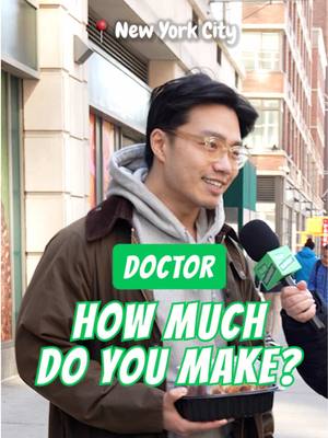 How much does a Doctor make? New York City📍 (with @Hannah ) #salarytransparentstreet #salarytransparency #paytransparency