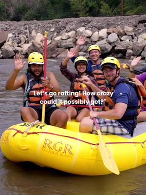 It always starts like that… Then you’re in the middle of the Royal Gorge, white water rafting through the Arkansas River, hitting rapids, laughing, and realizing this is not your average Colorado vacation.   Royal Gorge rafting is one of the most exciting ways to experience Colorado rafting, whether you’re planning a family vacation or just looking for something way more memorable than the usual trip.   If you’ve been thinking about trying whitewater rafting, this is your sign.   Book your Royal Gorge rafting adventure at the 🔗 in our bio.   #royalgorge #coloradorafting #whitewaterrafting